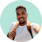 selfie of man